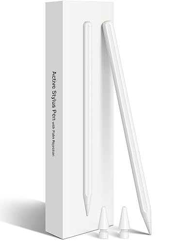 iPad Pencil 2nd Generation with Magnetic Wireless Charging, Apple Smart Pen Colorful, Stylus Pen for iPad Compatible with iPad Pro 11 in 1/2/3/4, iPad Pro 12.9 in 3/4/5/6, iPad Air 4/5, iPad Mini 6