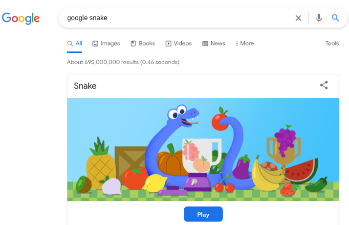 Snake browser game