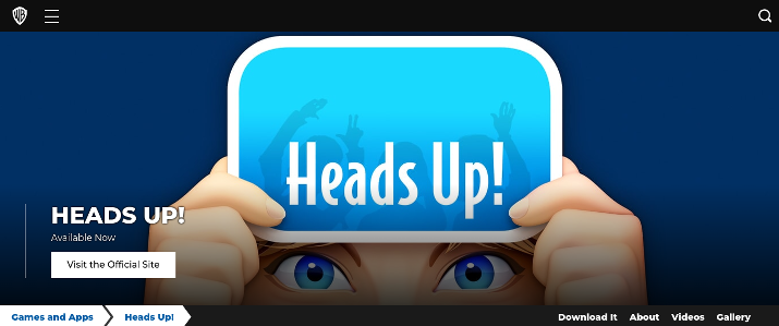 Heads Up! simple game app