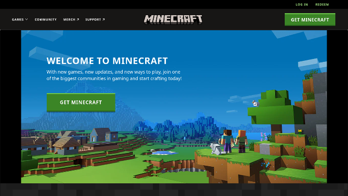 Minecraft video - video game for virtual game night